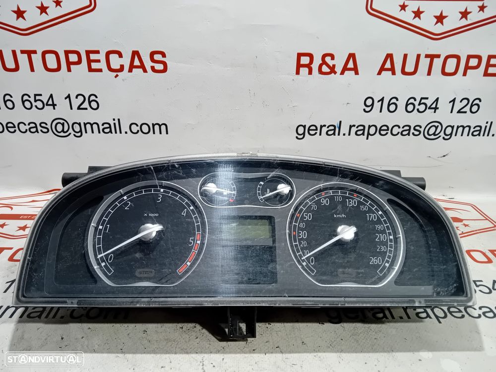 Quadrante Painel de Instrumentos Renault Laguna II 2 Fase 1 Europeu Original - 2