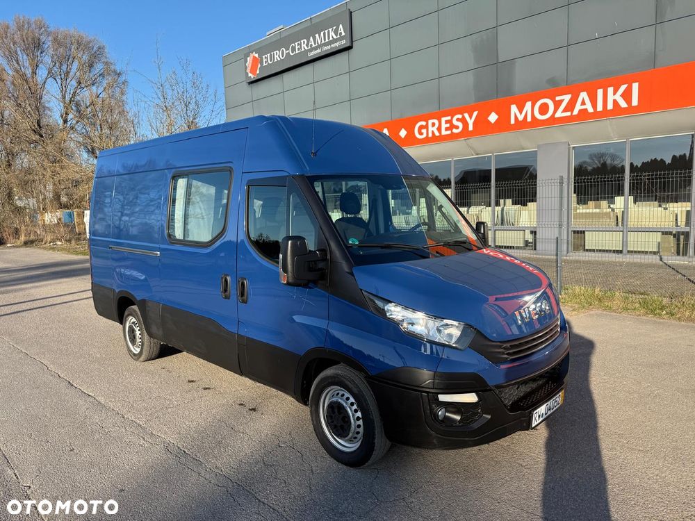 Iveco Daily 33S16, L3H2, Brygadówka 5os, HiMatic, Zadbany - 16