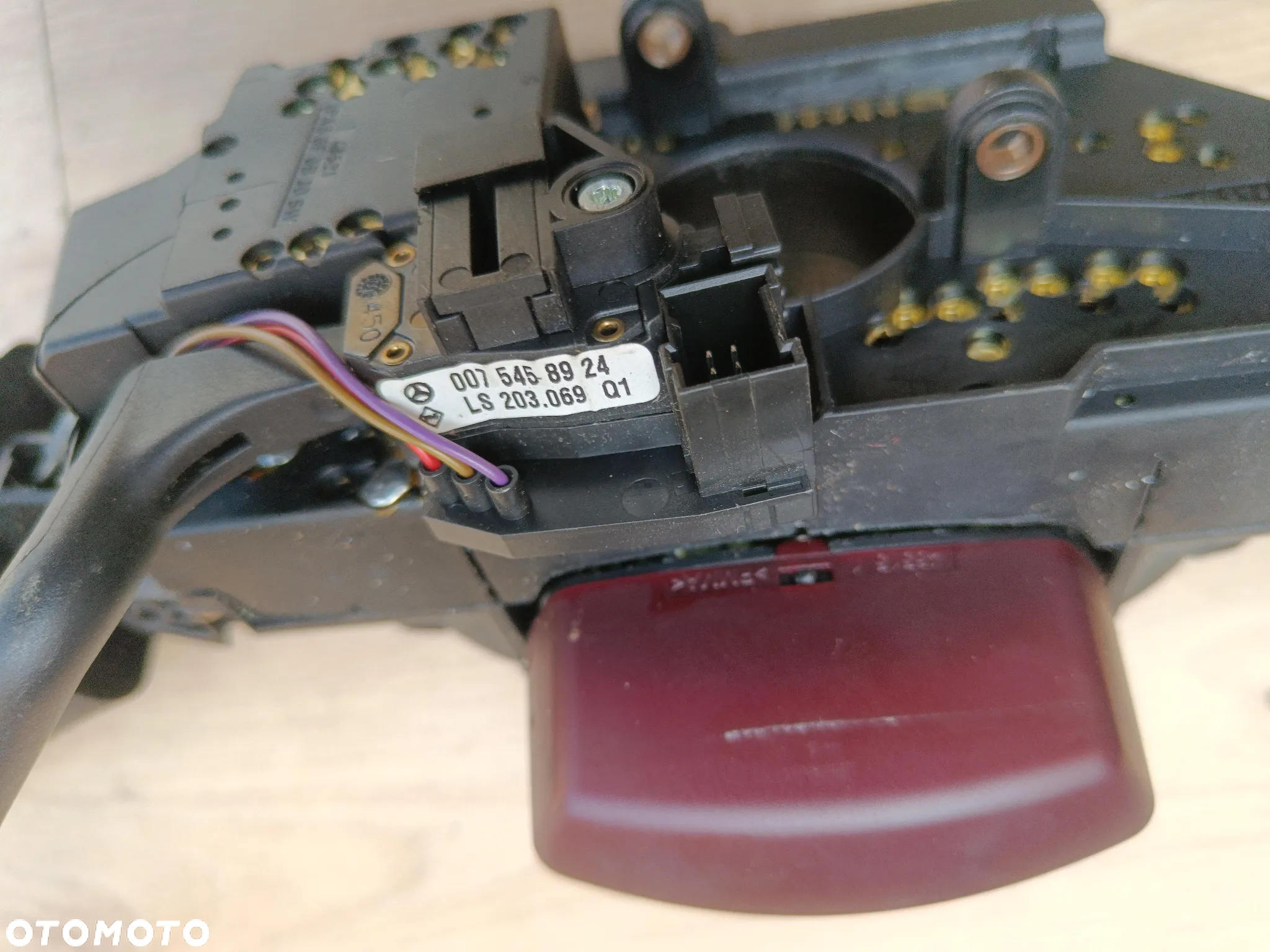MERCEDES W163 ML PRZEŁĄCZNIK ZESPOLONY PAJĄK MANETKI 0015406545 - 6