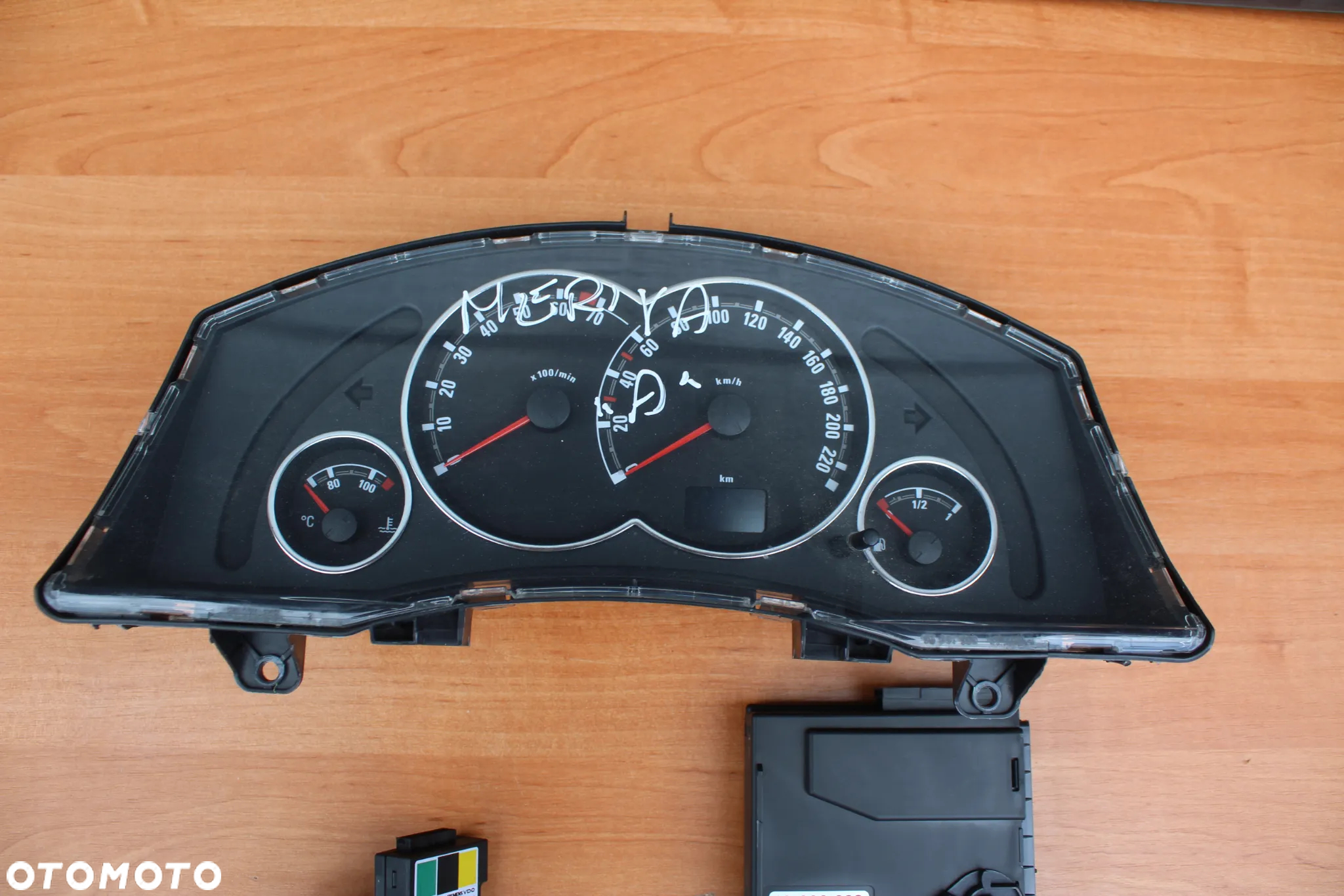 STEROWNIK ZESTAW STARTOWY OPEL MERIVA A 1.6 Z16XEP 12249823 13236032 - 2