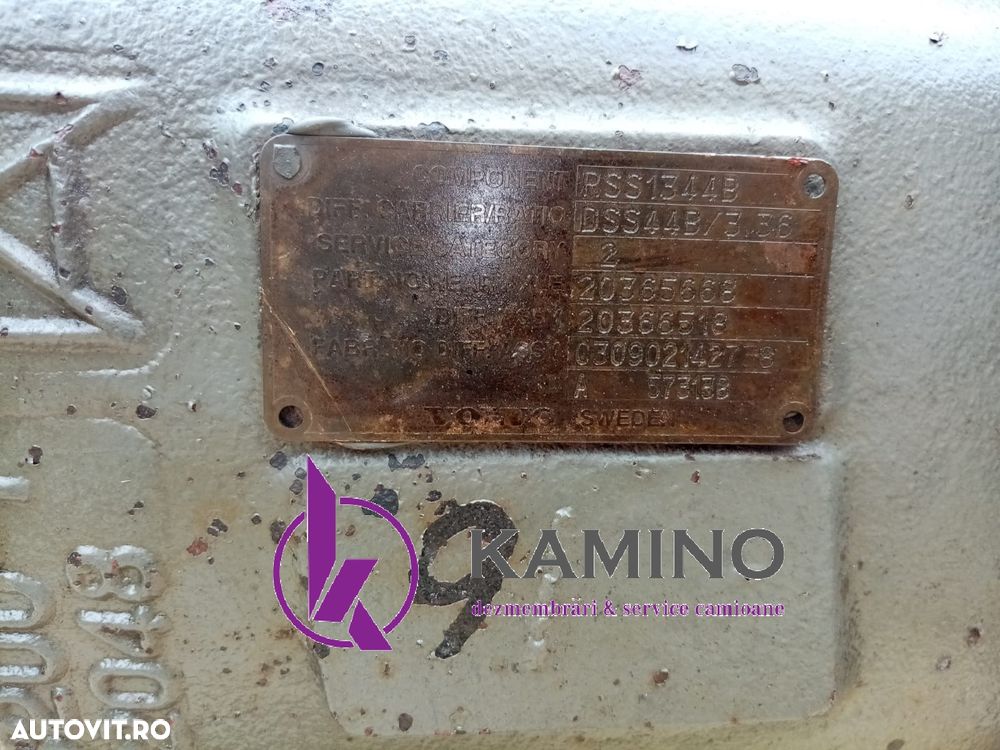 Grup reductor / diferential Volvo DSS44B - 2