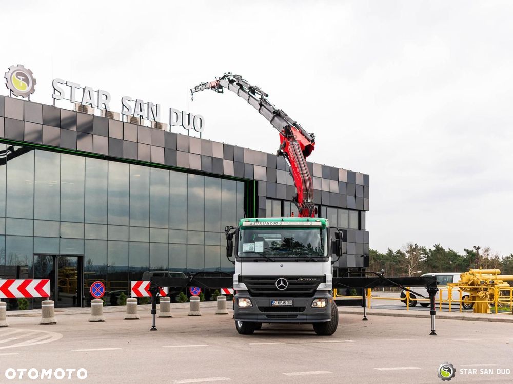 Mercedes-Benz Actros 3244 8x4 Fassi F600 HDS Żuraw Fly Jib Wciągarka - 7