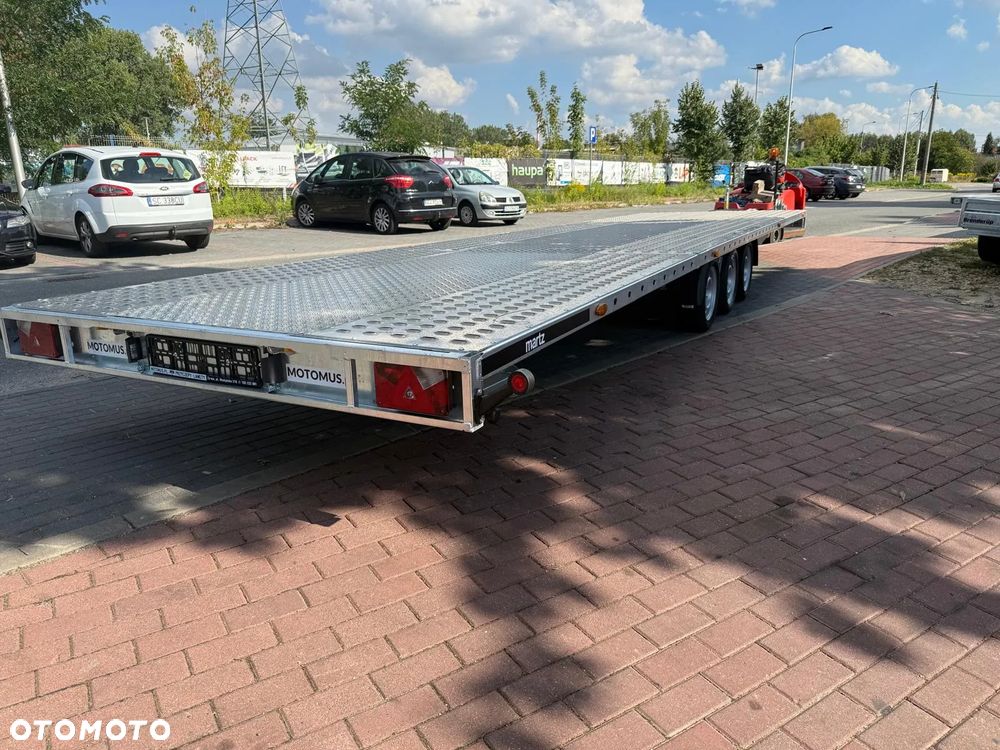 Martz Laweta Martz GT PLUS 850/3 3,5T 850x215m 3 osie wypełniona dwa auta 2 auta VDI - 4