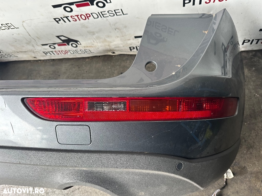 Bara spate Audi Q5 2008 2009 2010 2011 2012 2013 2014 8R0807385C 4 senzori gri evacuare dubla - 3