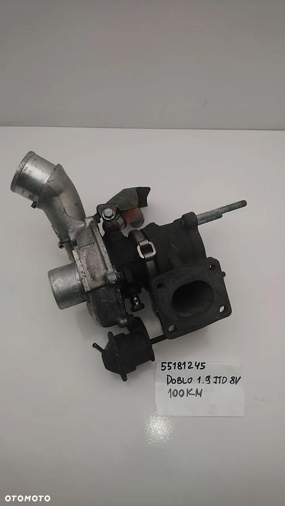 TURBINA 1.9 JTD 8V 100KM 101KM DOBLO 55181245 - 4