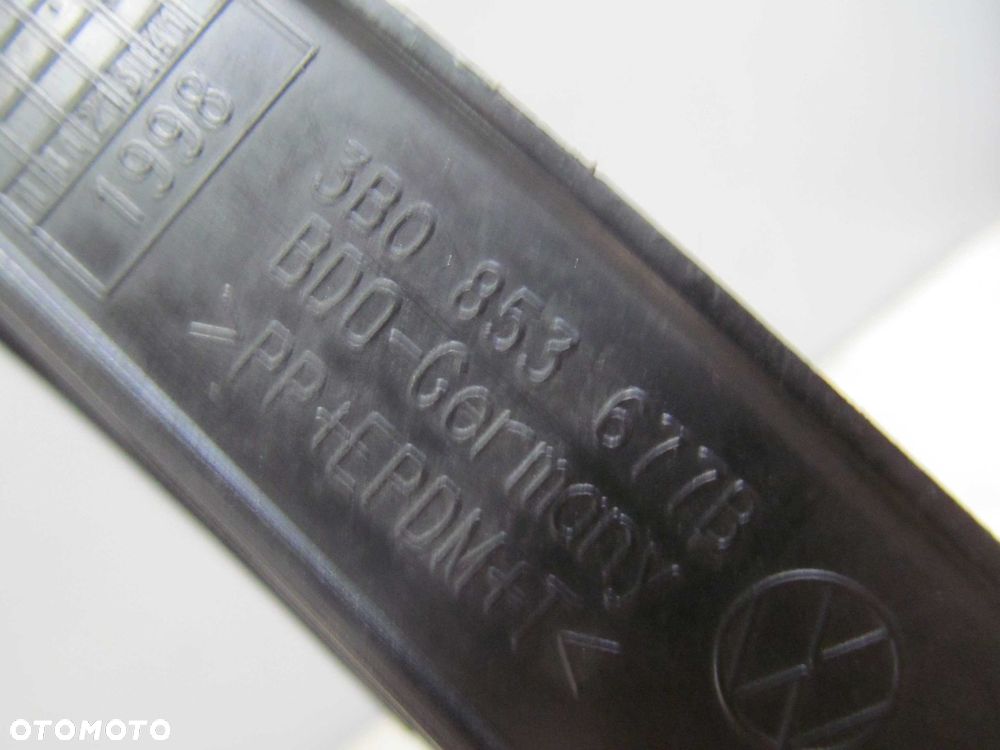 VW PASSAT B5 99- KRATKA ZDERZKA PRZOD LEWA 3B0853677B - 4