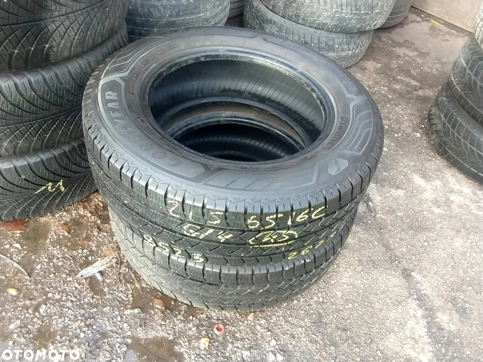 215/65R16C 109/107T Opony Całoroczne Wielosezonowe GOODYEAR Vector 4SEASONS CARGO 8,5mm Legnica ALU-RAD 23r. - 5