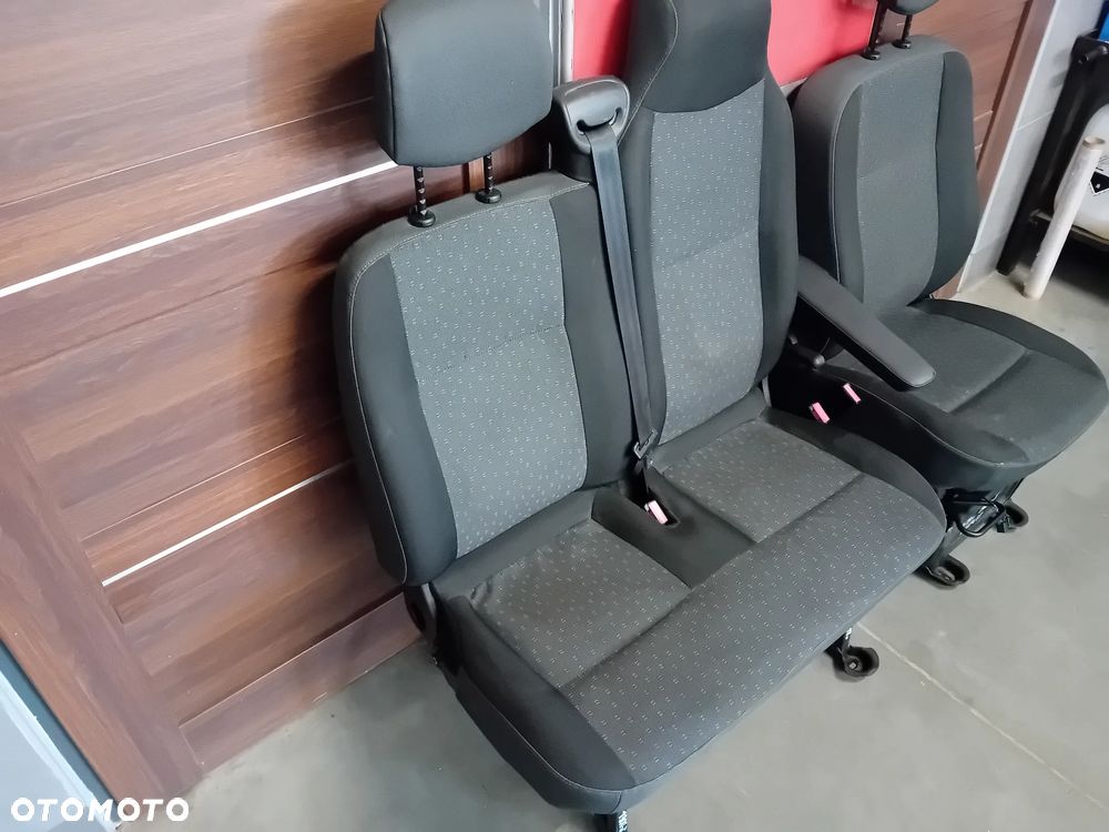 fotel kierowcy kanapa pasażera ława Renault Master III 2019 komplet - 5