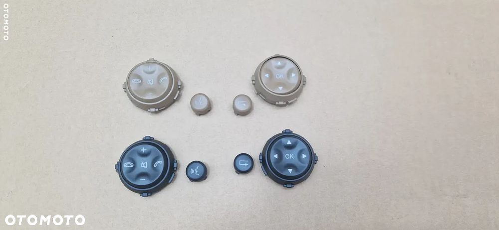 GUZIK GUZIKI PRZEŁĄCZNIK MERCEDES W221 W216 CZARNY KREM - 1