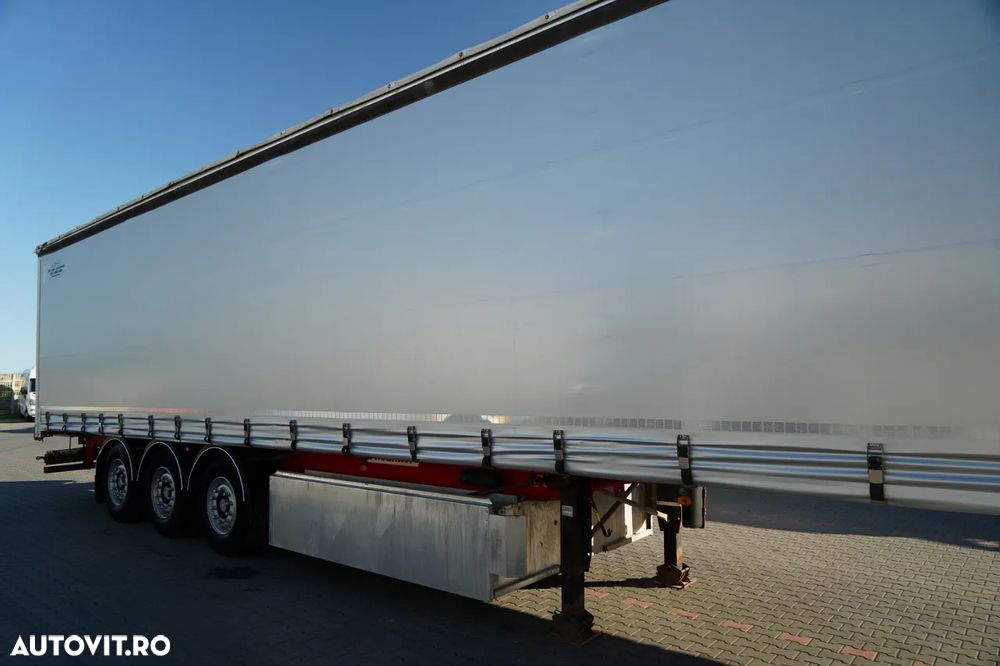 Fruehauf CORTINĂ / STANDARD / CONTAINER PENTRU PALEȚI / PODEA PUTERNICĂ / SAF - 10