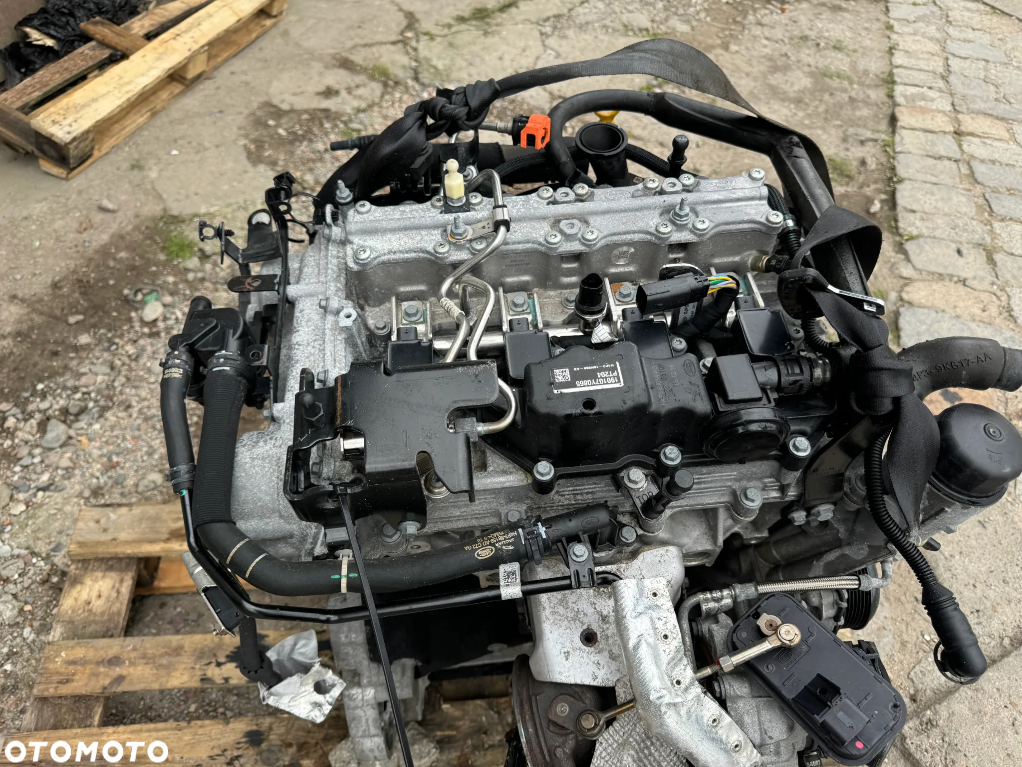 silnik 204pt 2.0t jaguar xe land rover kompletny - 12