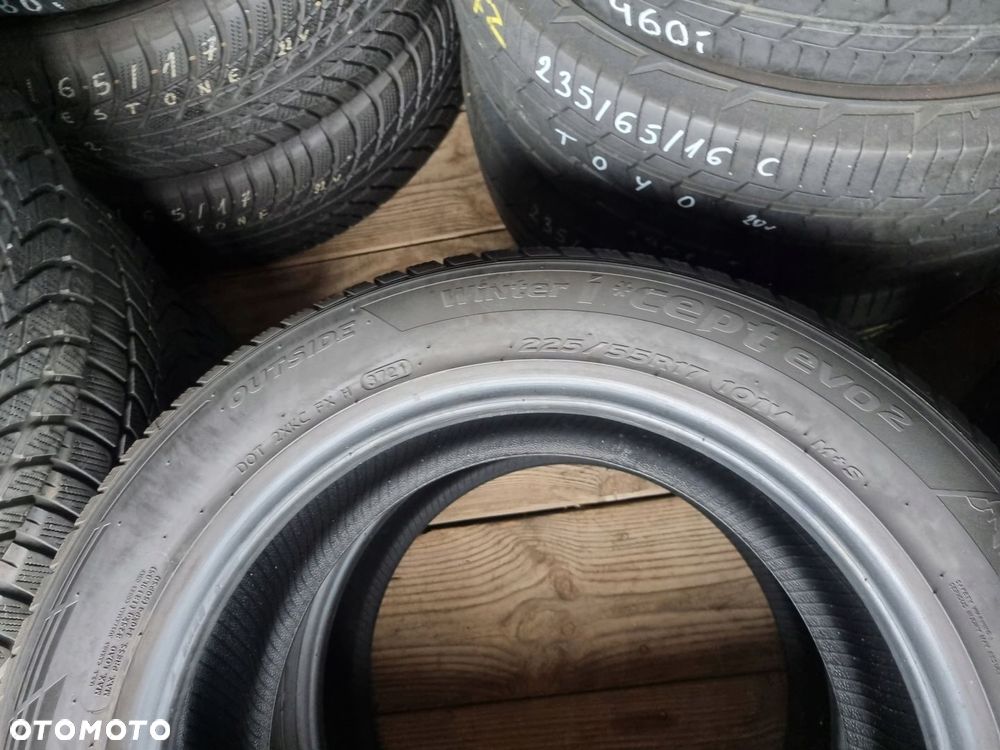 Opony Hankook Winter icept evo2 225/55R17 101V,XL 2021r.2x5.5mm db stan - 7