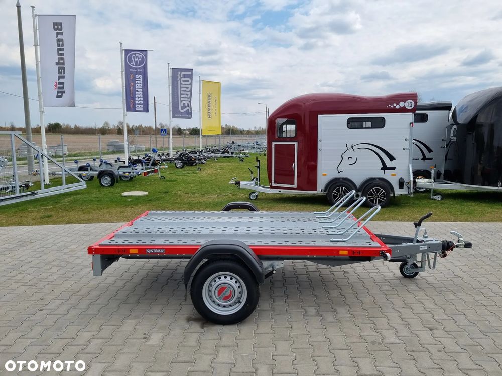 Stema STM 02 10-25-15.1 red | 251x153 cm 3 motocykle | DMC 1000kg - 3