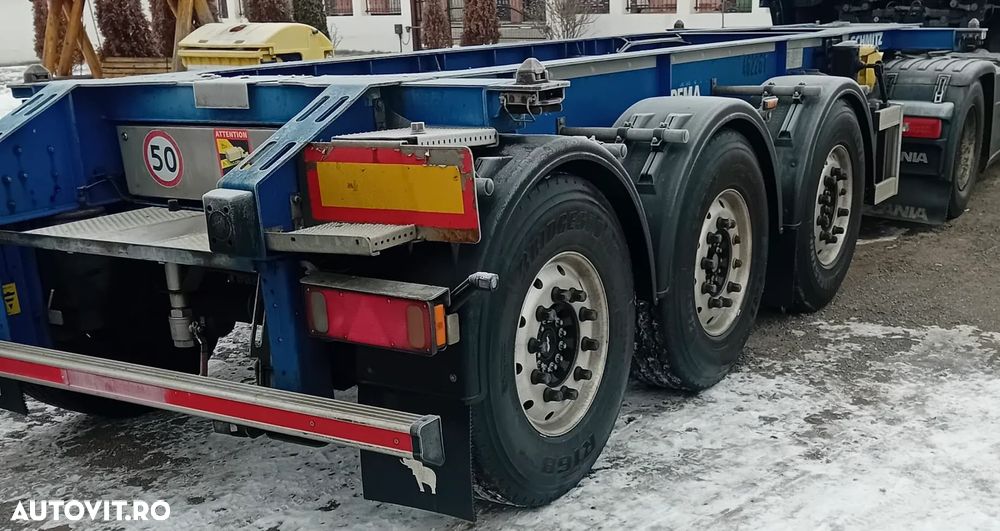 Schmitz Cargobull Transcontainer 20 picioare ADR sasiu container - 1