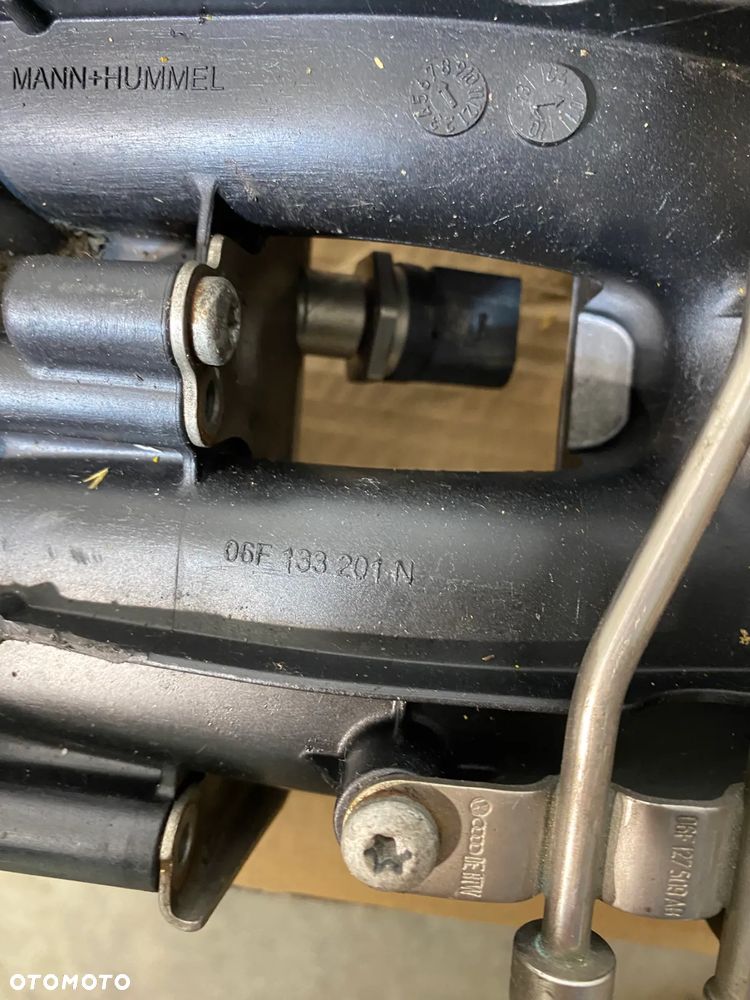 Kolektor ssący AUDI VW 2.0TFSI TSI z listwą 06F133201N - 4