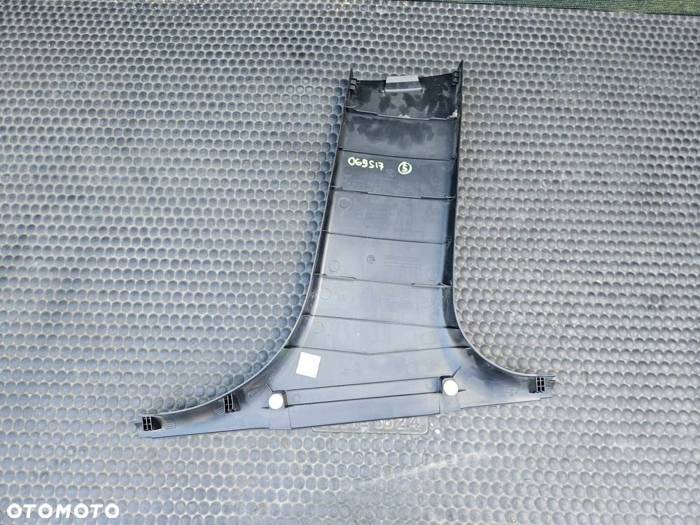 Osłona Słupka Progu Plastik Zaślepka Tapicerka Wnętrza Czarne BMW 3 E90 E91 LCI Lift - 20