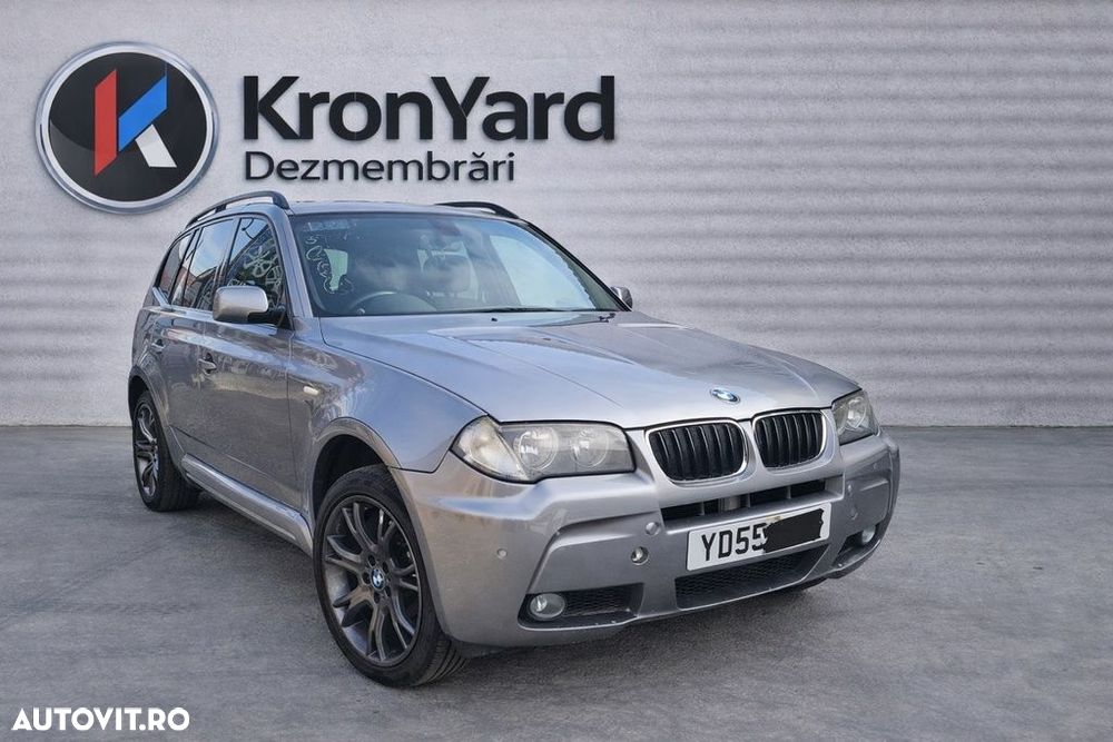 Bara spate BMW X3 E83 Facelift 2006 - 2010 ARGINTIU (890) M PACHET - 5