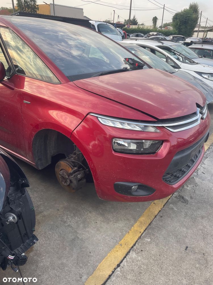 Kompletny przód Citroen C4 Grand Picasso Maska zderzak błotniki lampy chłodnice - 2