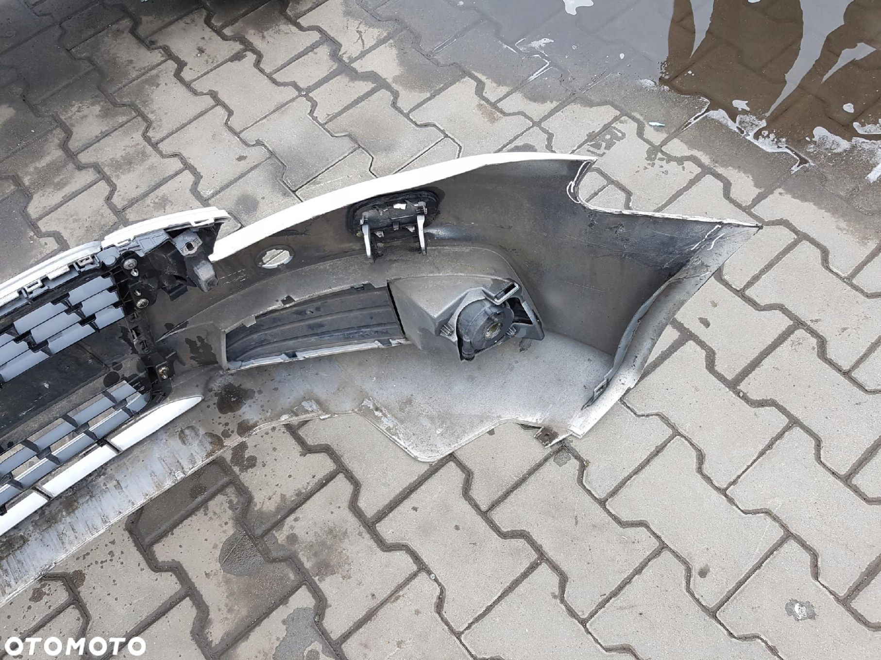 AUDI A4 B8 08-11r ZDERZAK PRZÓD PRZEDNI GRILL - 14