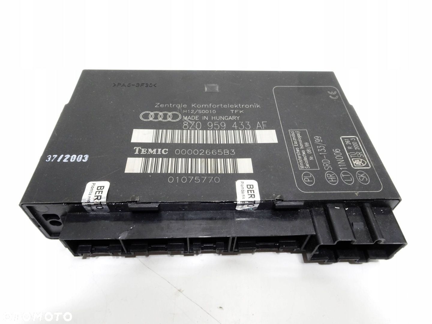 AUDI A2 - MODUŁ KOMFORTU 8Z0959433AF - 1