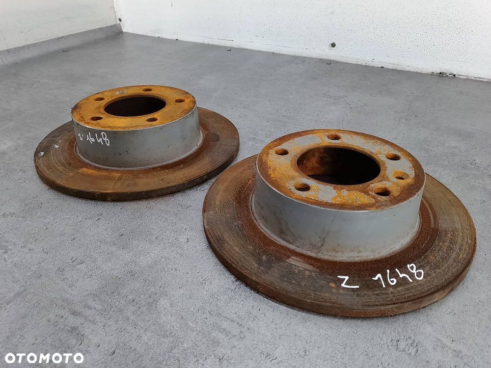 TARCZE HAMULCOWE TYŁ OPEL MOVANO A 6735.00 2.5 DTI - 2