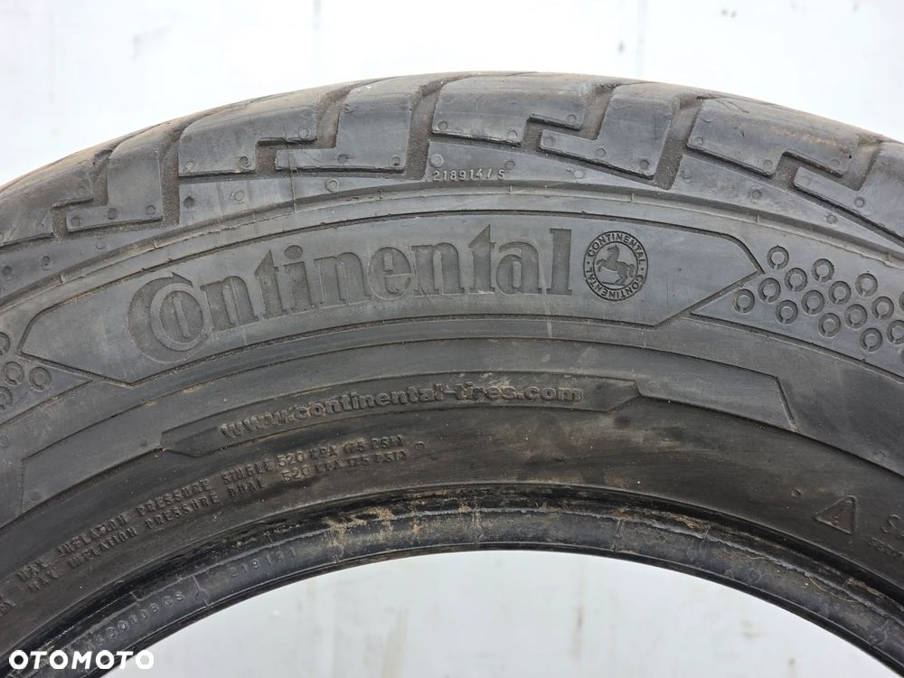 4 x OPONA OPONY CONTINENTAL ContiVanContact 100 195/70R15C 6mm LETNIE - 5