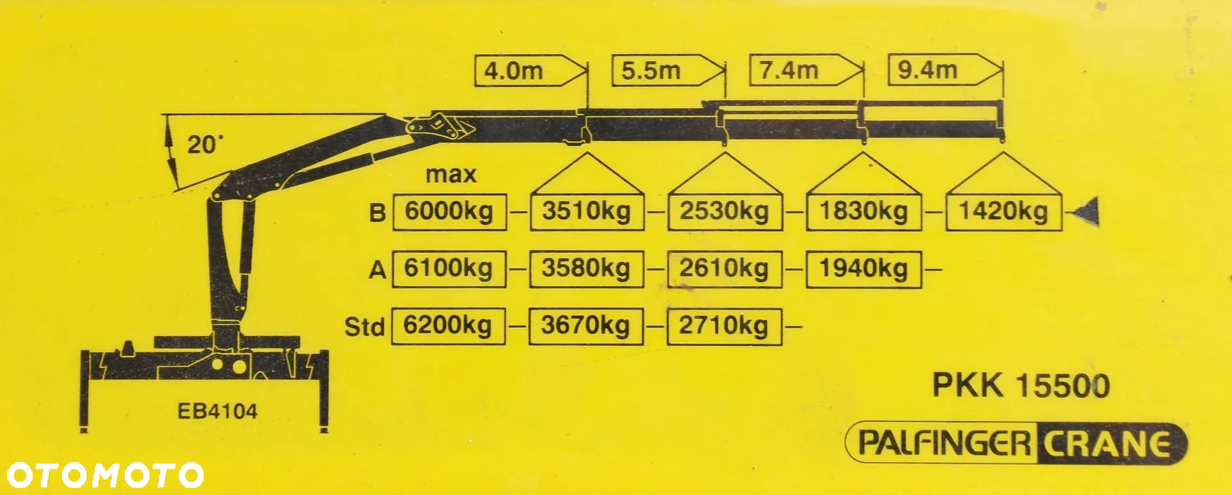 MAN TGS 33.360 * WYWROTKA 6,40 m + PK 15500 / 6x4 * STAN BDB - 8
