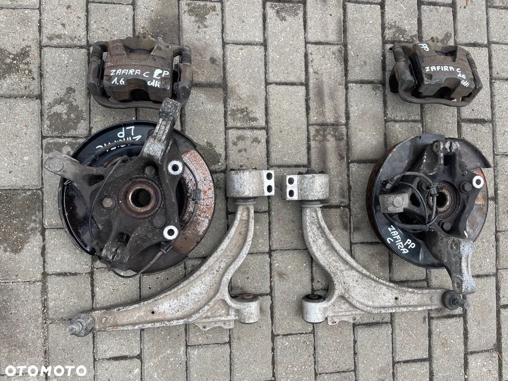 Opel Zafira C piasta zwrotnica abs zacisk hamulcowy wahacz lewa prawa lewy prawy przód przedni - 1