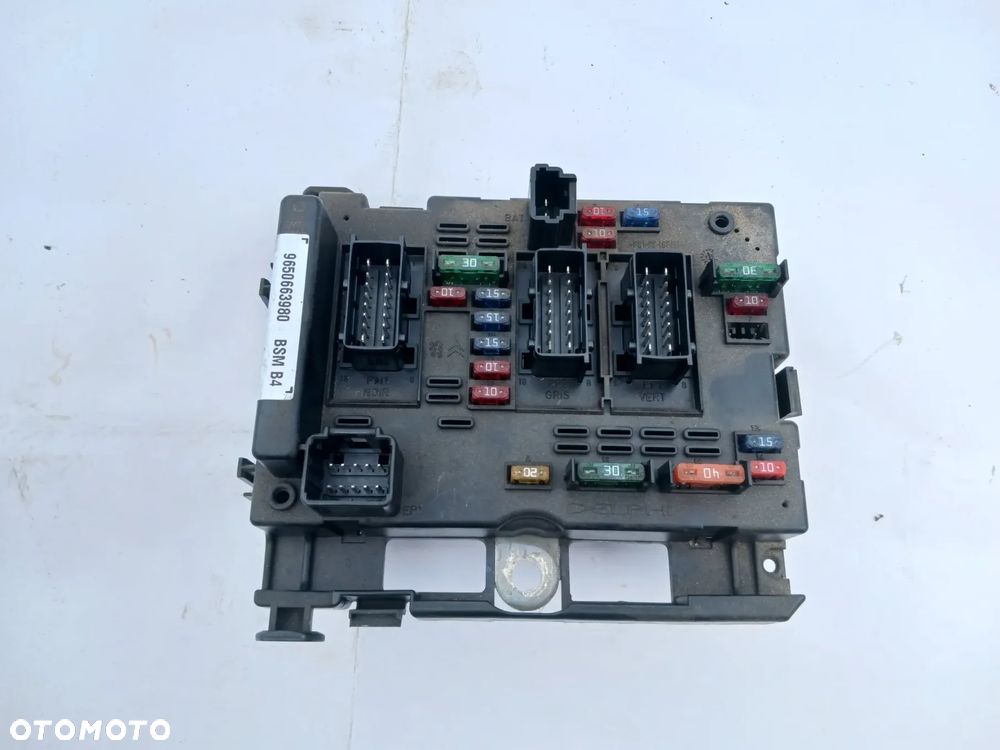 Moduł BSM B4 9650663980 Peugeot 307 206 807 Citroen C4 - 1