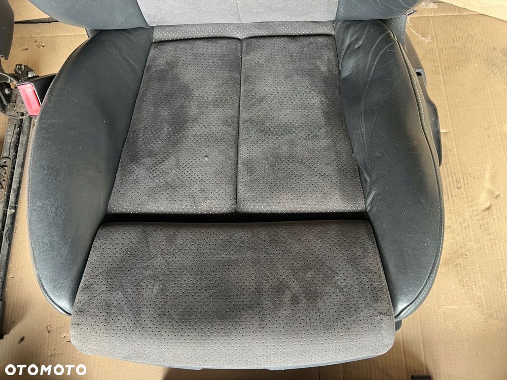 audi a6 c7 fotele kanapa skóra alcantara grzane s-line sline - 4