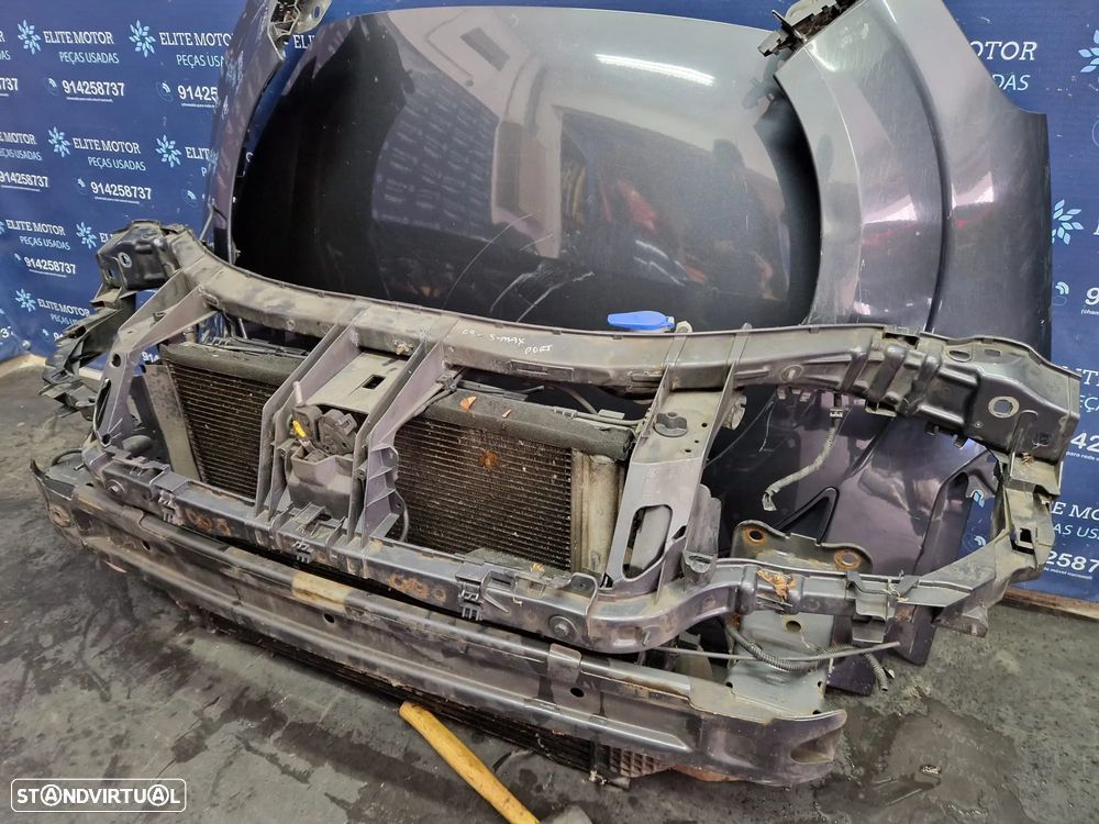 Frente completa usada FORD S-MAX 2.0 TDCI capot parachoques oticas guardalamas - 7