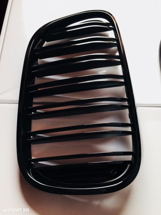 Grile Fata negru lucios pentru Bmw seria 5 G30 G31 ⭐️⭐️⭐️⭐️⭐️ - 4
