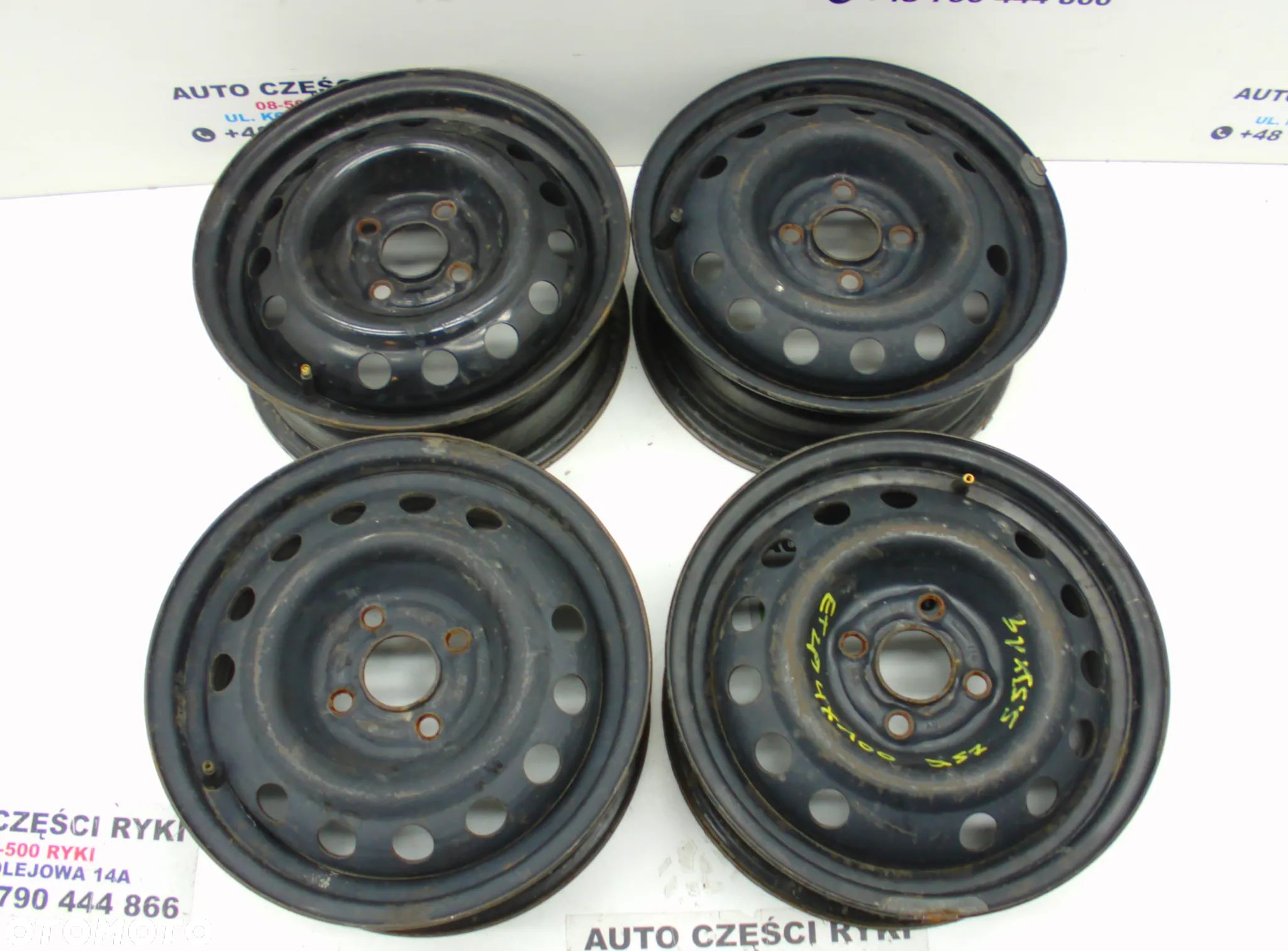 Felgi stalowe Opel 4x100 5.5Jx14 ET49 - 1