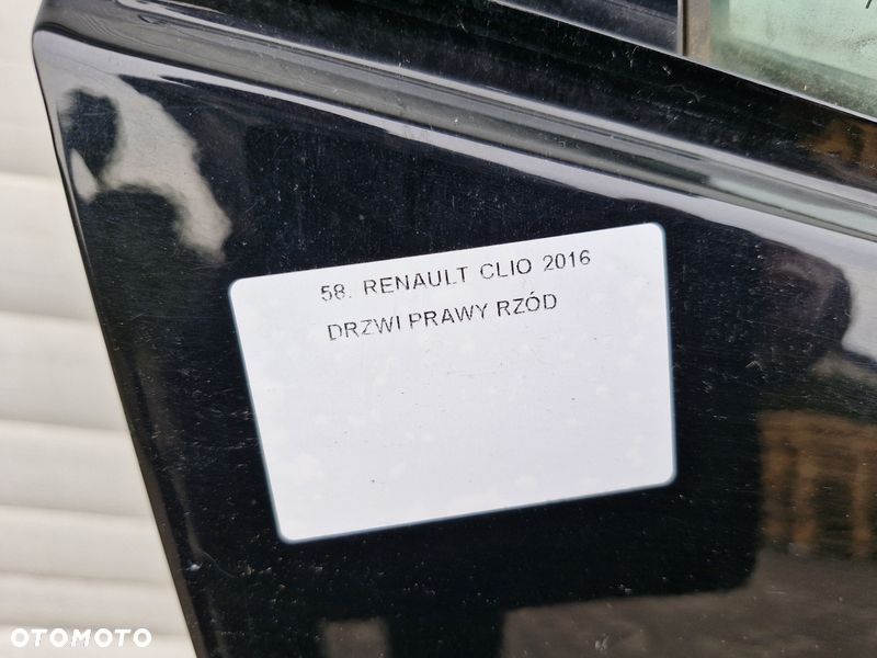 renault clio iv 4 drzwi prawy przód przednie - 2