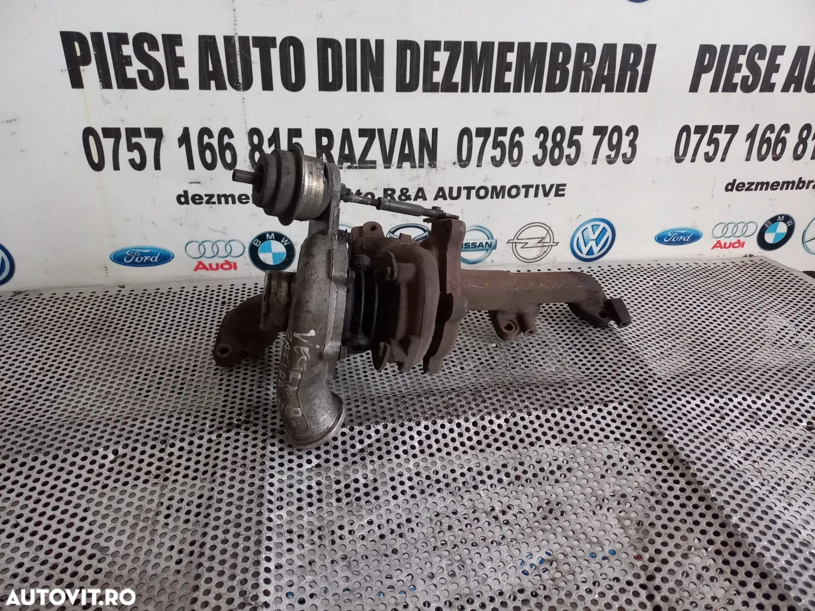 Turbo Turbina Opel Astra G Zafira A Vectra B/C 2.0 Dti Cod  - Dezmembrari Arad - 3