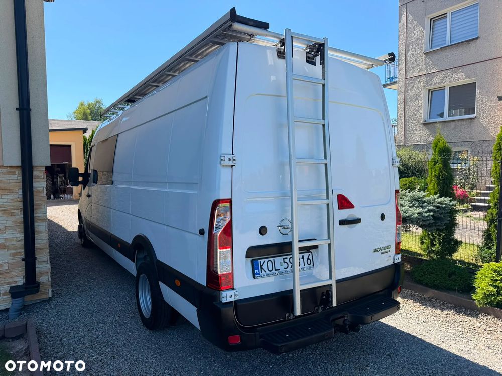 Opel Movano L4H2 Na bliźniaku HAK Bagażnik dachowy + drabinka Klima Tempomat Czujniki Kamera cofania Holenderka - 10