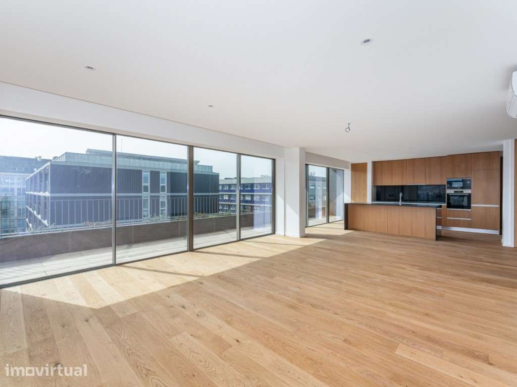 Apartamento T4 com 3 frentes em Matosinhos sul, no edifício Nautilus - Grande imagem: 3/57
