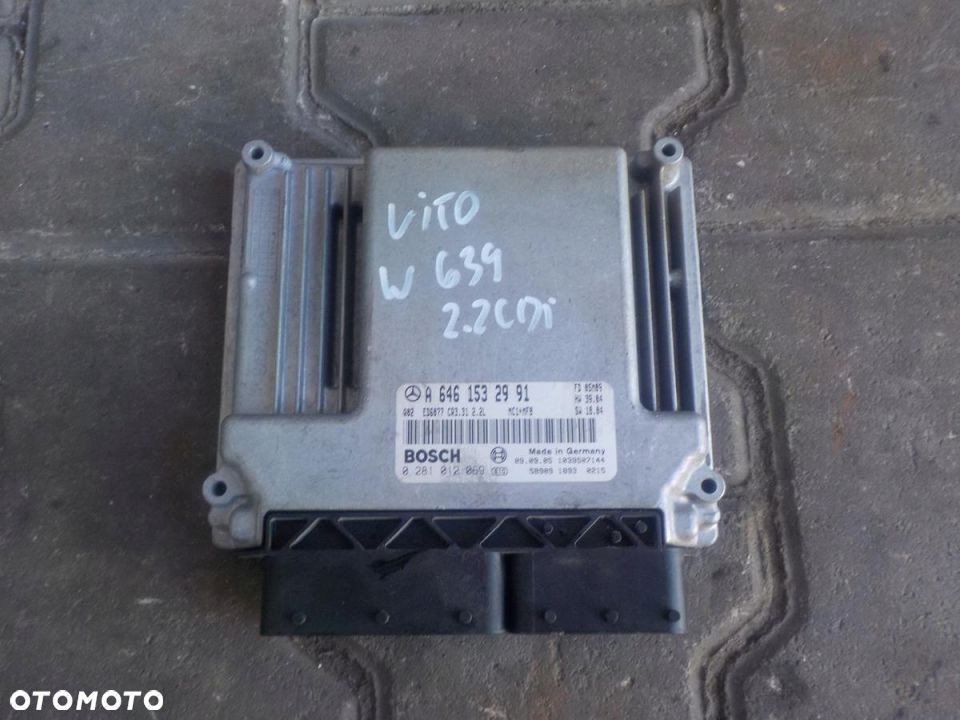 VITO W639 2.2 CDI KOMPUTER STEROWNIK A6461532991 - 1