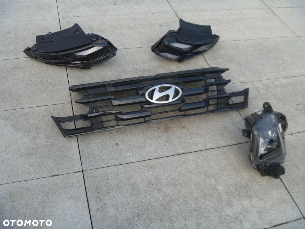 HYUNDAI TUCSON IV 2020- LEWY NAROŻNIK ZDERZAKA TYLNY ZDERZAK TYŁ 86656N7000 - 8