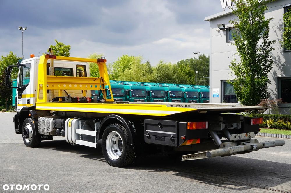 Iveco Eurocargo 160-210 / 75,000 km! / Opuszczana laweta OMARS / Widelec - 5