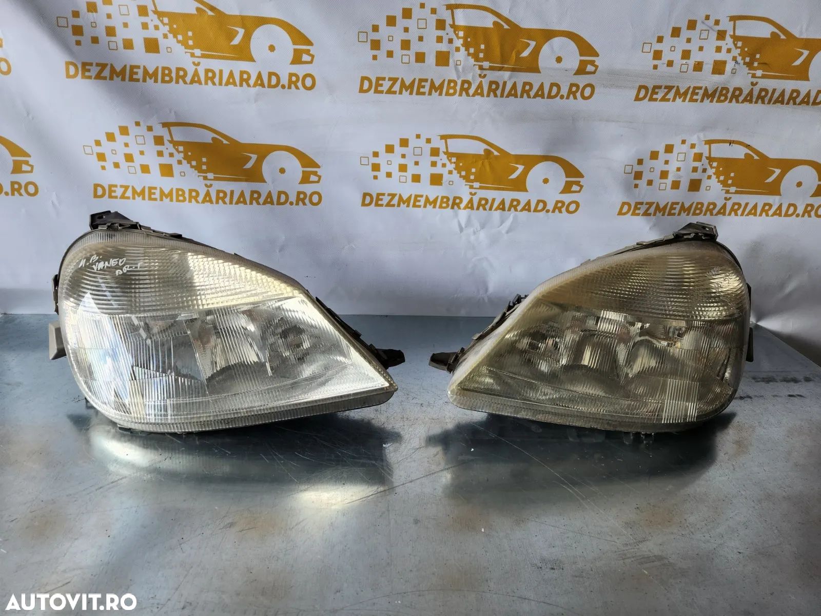 Faruri Far Stanga Dreapta Mercedes Vaneo An 2001-2002-2003-2004-2005 Originale Volan Stanga - Dezme - 1