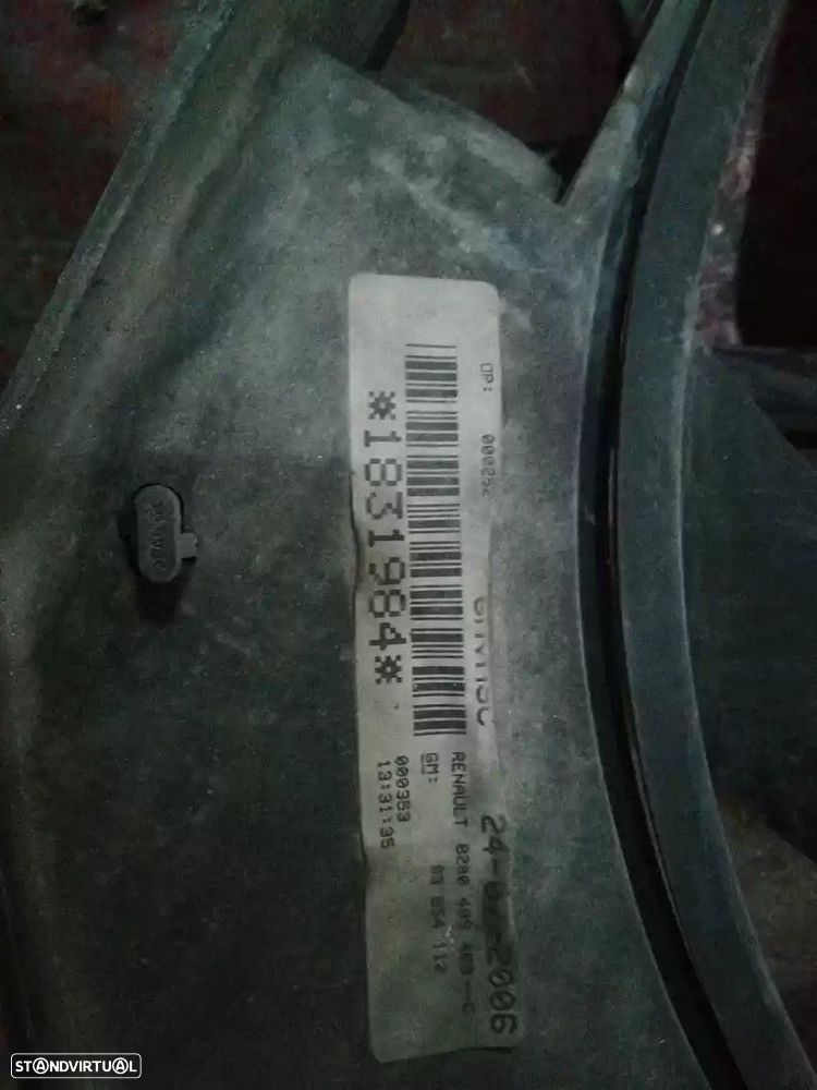 ELECTROVENTILADOR NISSAN PRIMASTAR FURGÃO 2007 -8200409469 - 1