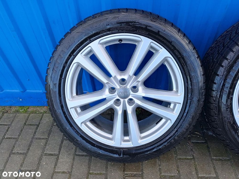 AUDI Q7 4M0 KOLA FELGI ALUFELGI OPONY ZIMA 255/50R20 SUPER STAN - 2