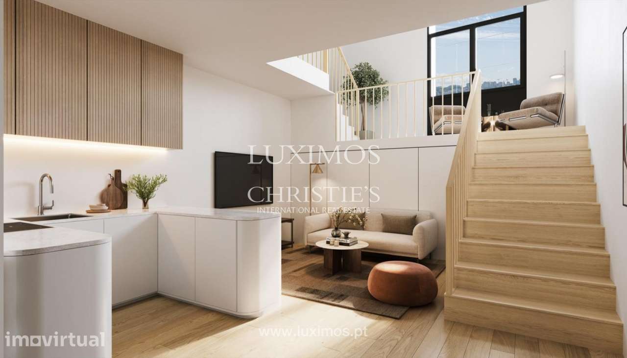 Apartamento T1 Duplex com vistas de rio à venda na marginal de Gaia - Grande imagem: 4/18