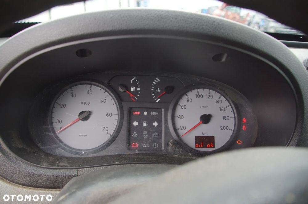 Auto na części - Renault Kangoo I Lift 1.2 16V 75 KM D4F730 JB1985 TEI44 2006R Silnik Skrzynia Drzwi Szyba Klapa Lampa Zderzak Błotnik Deska Kokpit Sterownik Moduł Licznik - 11