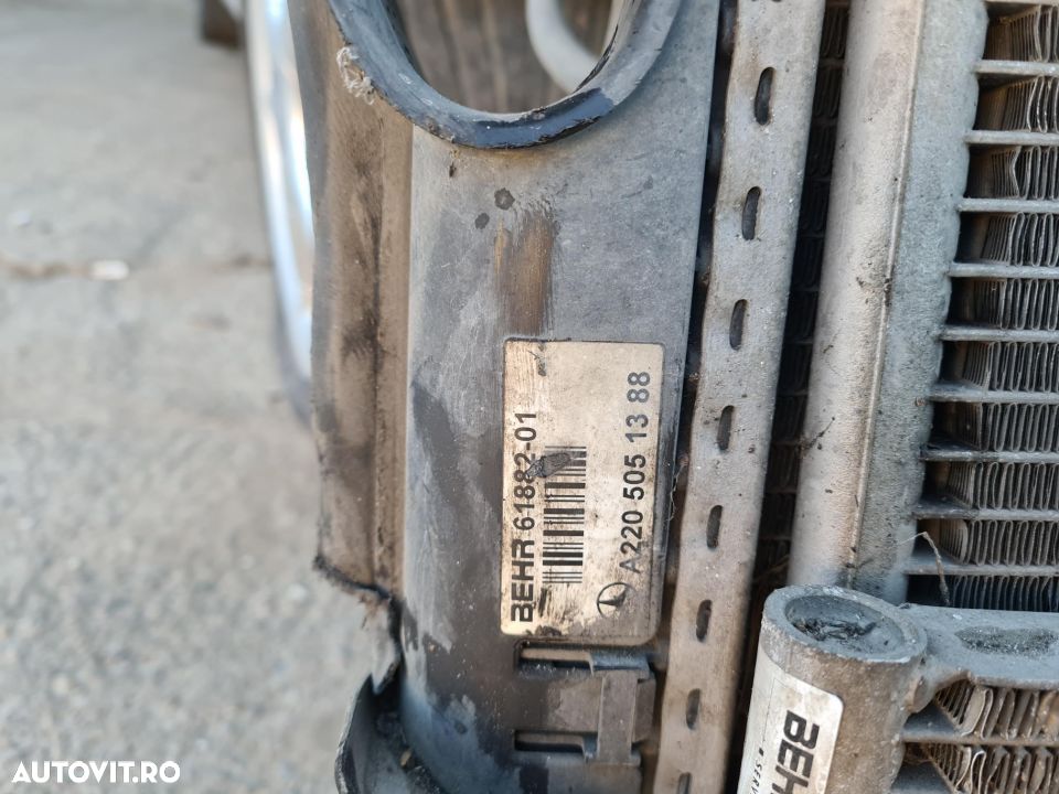 radiatoare mercedes s class w220 s400 cdi - 3