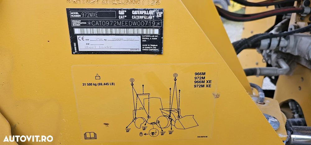 Caterpillar CAT 972M XE Încărcător frontal - 16