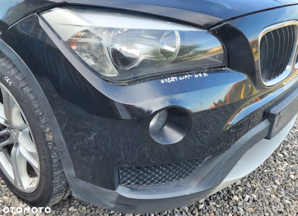 ZDERZAK PRZÓD PRZEDNI BMW X1 E84 LIFT 668 SCHWARZ II C61 - 2