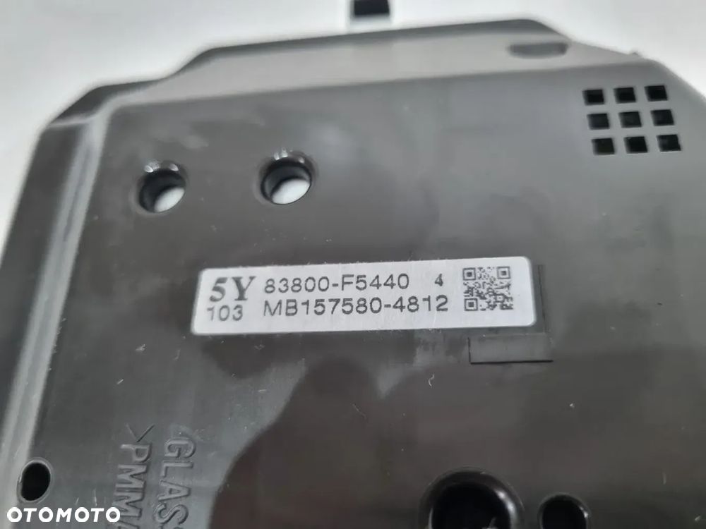 TOYOTA YARIS III LICZNIK ZEGARY 83800-F5440 EUROPA - 5