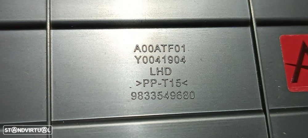 PORTA LUVAS CITROEN C4 III (C41) E-C4 - 5